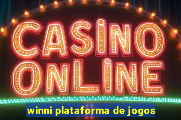 winni plataforma de jogos